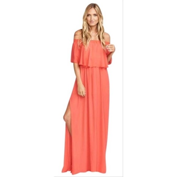 NWT Show Me Your Mumu Hacienda Red Maxi Dress - Picture 2 of 12